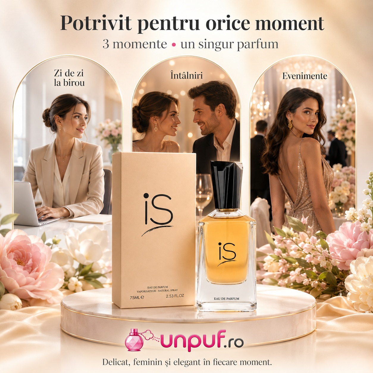 IS Fragrance World potrivit pentru zi de zi birou întâlniri și evenimente