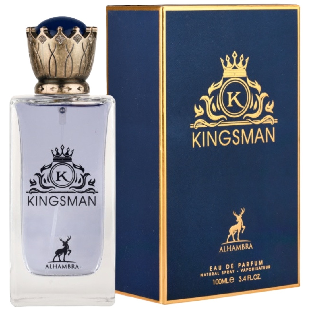 Kingsman Maison Alhambra flacon și cutie originală parfum arabesc bărbătesc 100 ml