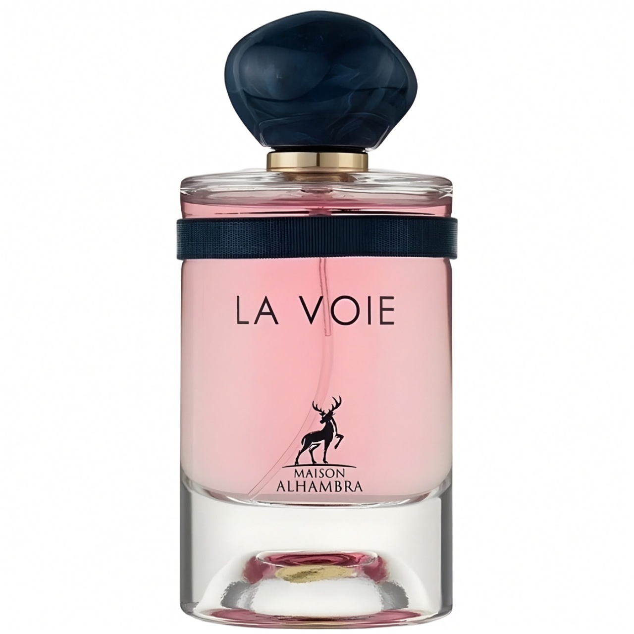 Sticlă parfum La Voie Maison Alhambra 100 ml pentru femei pe fundal alb