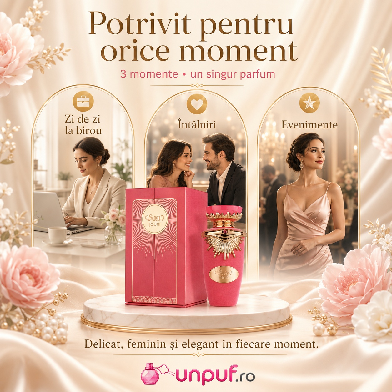 Lattafa Jouri potrivit pentru zi de zi la birou, întâlniri și evenimente elegante