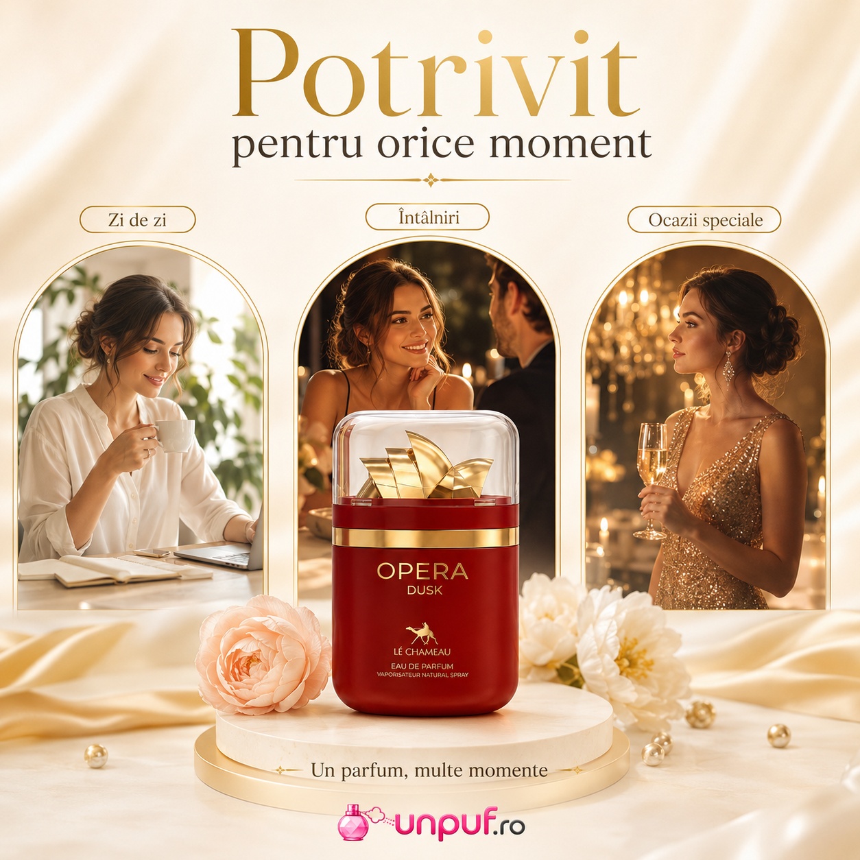 Parfum Le Chameau Opera Dusk potrivit pentru zi de zi &icirc;nt&acirc;lniri și ocazii speciale