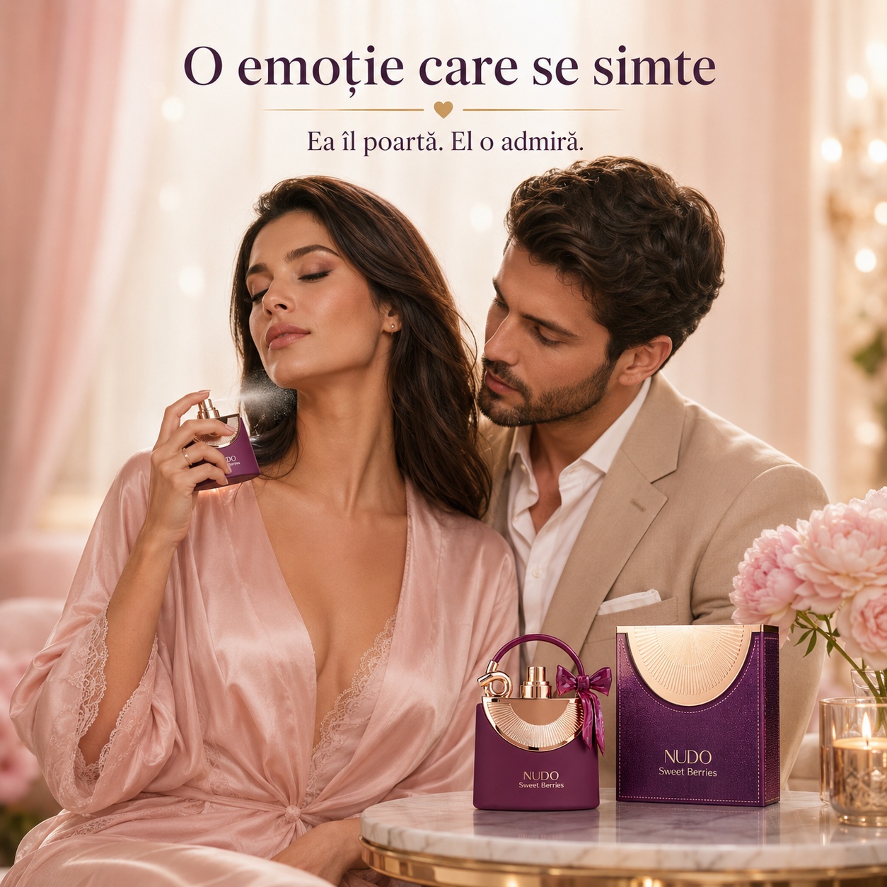 Nudo Sweet Berries parfum de damă dulce și elegant pentru momente speciale