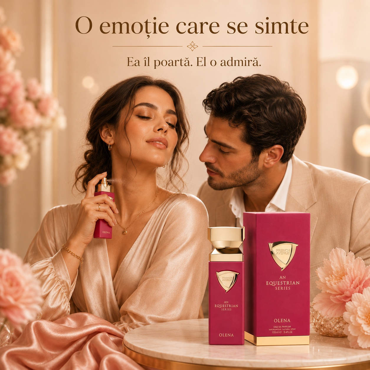 Olena French Avenue parfum feminin romantic, dulce și elegant pentru &icirc;nt&acirc;lniri și momente speciale