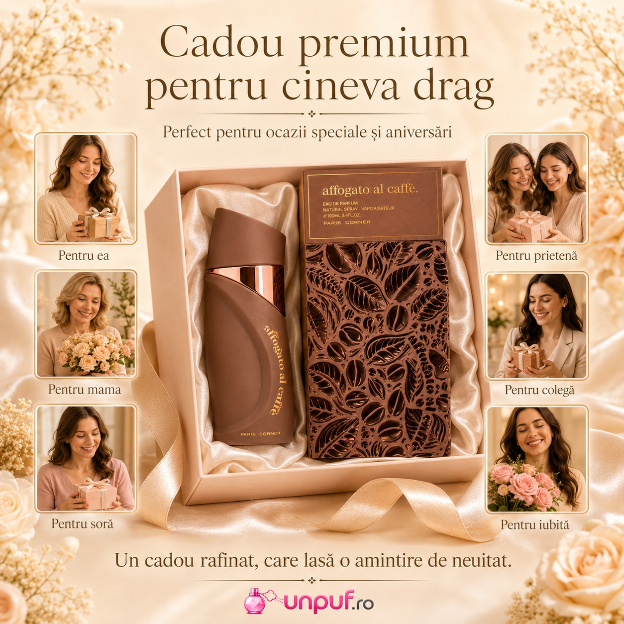 Paris Corner Affogato Al Caffe cadou premium pentru cineva drag