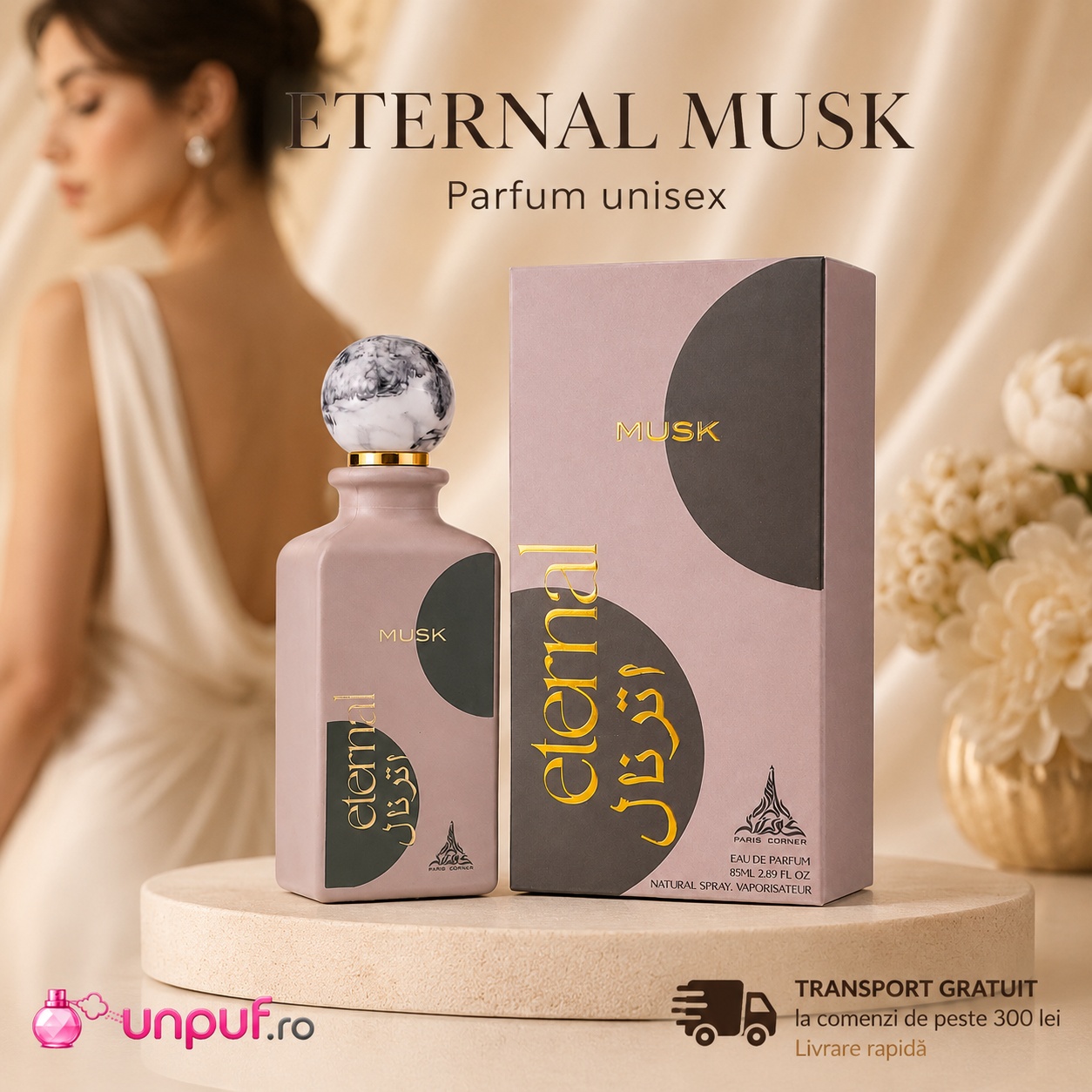 Eternal Musk Paris Corner parfum unisex cu transport gratuit la comenzi eligibile