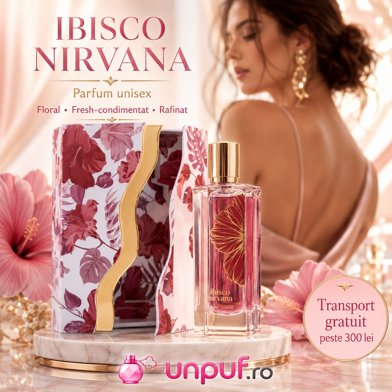 Ibisco Nirvana Paris Corner parfum unisex cu transport gratuit la comenzi eligibile