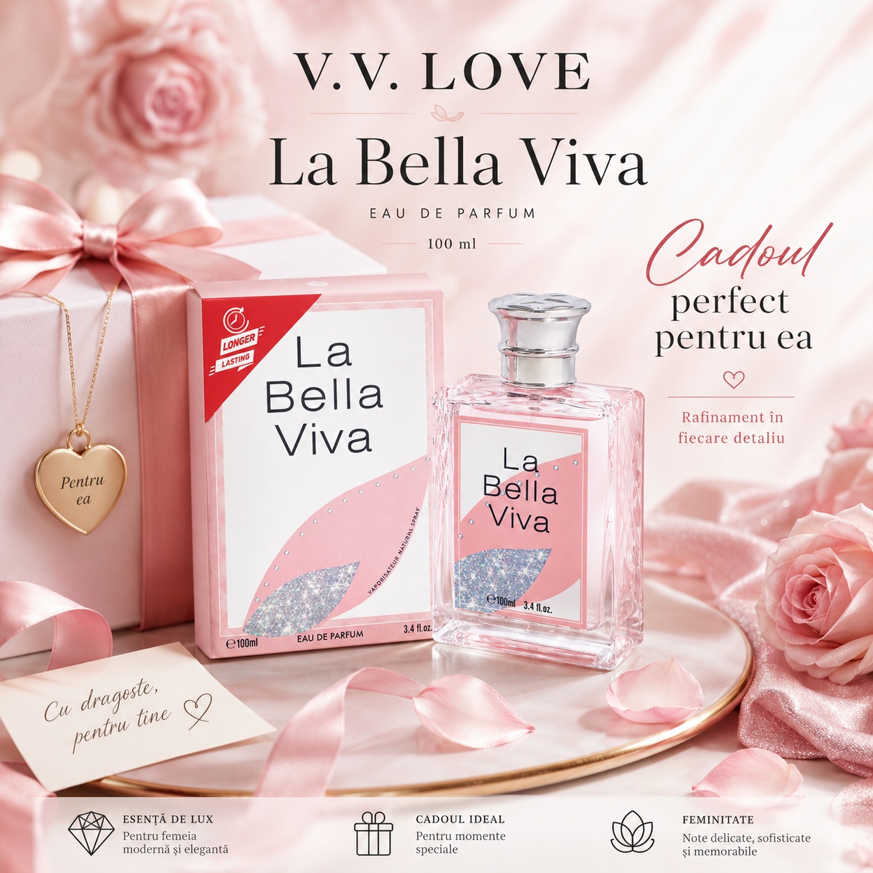 Parfum V.V. Love La Bella Viva cadou perfect pentru ea