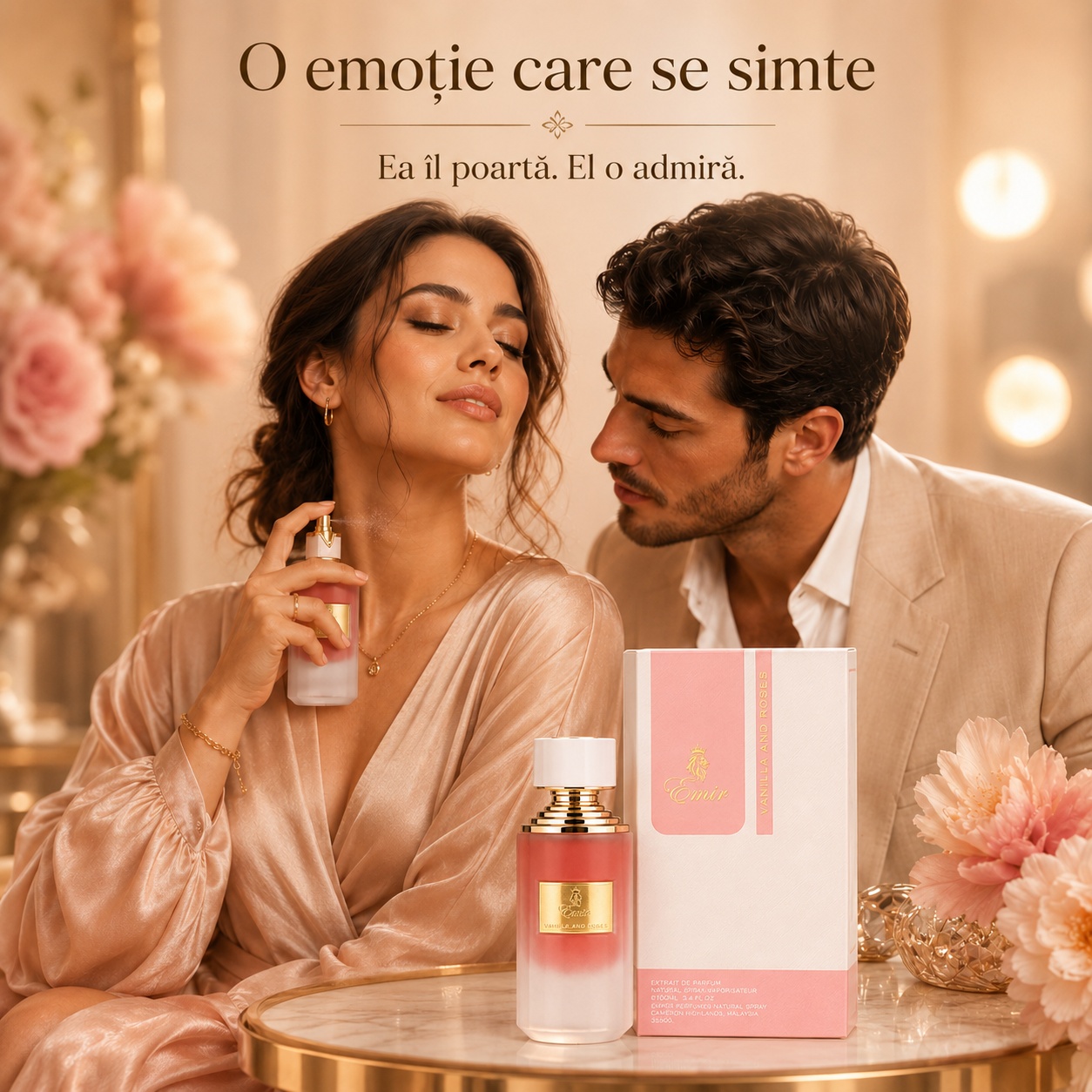 Vanilla And Roses Emir o emoție care se simte, parfum feminin dulce și elegant