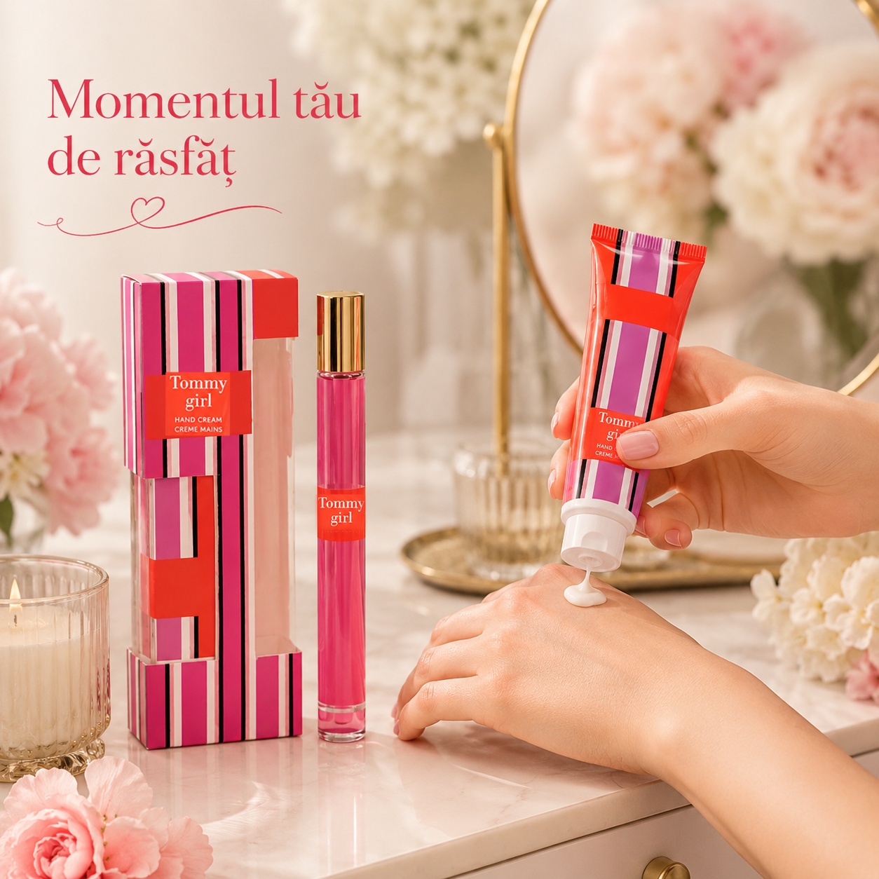 Tonny Girl cremă de m&acirc;ini 35 ml, moment de răsfăț și parfum feminin