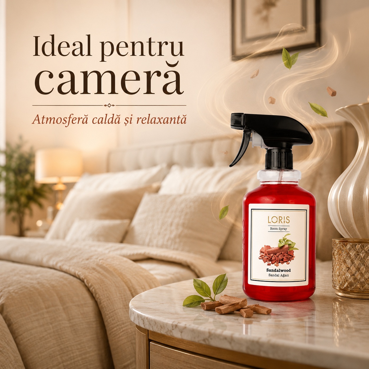 Loris Pafum SandalWood ideal pentru cameră atmosferă caldă și relaxantă