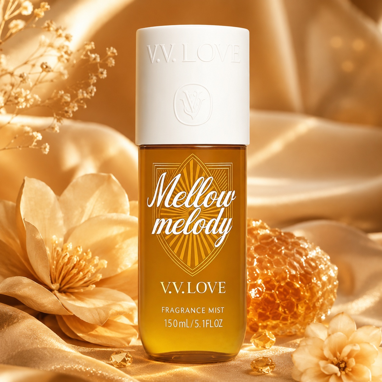 Spray parfumat pentru corp V.V. Love Mellow Melody 150 ml damă aromă caldă și catifelată