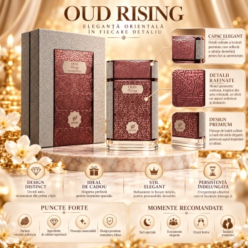 Afnan Oud Rising – Parfum EDP 80 ml, unisex - Img 3