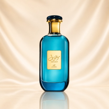 arfum Arăbesc Ard Al Zaafaran Mousuf Azure 100 ml, Apă de Parfum Unisex, Damă și Bărbat, Inspirat Neroli Portofino, Aromă Acvatic Proaspătă cu Grapefruit, Note Marine, Bergamotă, Lămâie, Lavandă, Salvie, Cedru, Ambroxan și Mosc - Img 2