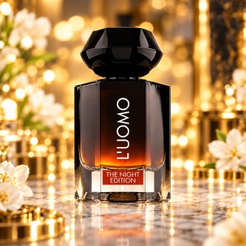 Fragrance World L'Uomo the Night Edition – Parfum EDP 100 ml, bărbați - Img 2
