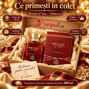 Fragrance World Proud of You Tobacco – Parfum EDP 100 ml, damă - Img 3