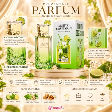 Gulf Orchid Mojito Obsession – Parfum EDP 100 ml, unisex - Img 3