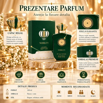 Gulf Orchid Nobility – Parfum EDP 100 ml, bărbați - Img 3