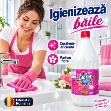 Înălbitor Parfumat Floral Cloret – 2 L - Img 3