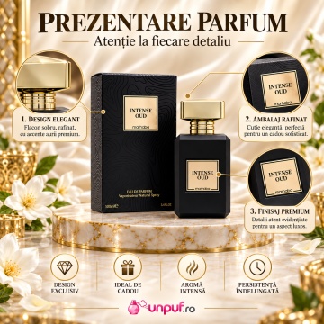Intense Oud Marhaba parfum unisex inspirat de Intense Oud, Gucci, EDP, 100 ml - Img 3
