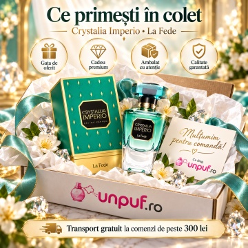 La Fede Crystallia Imperio – Parfum EDP 100 ML, damă - Img 3