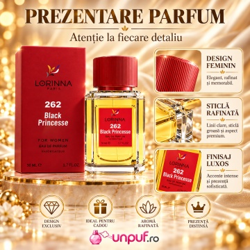 Lorinna Paris Black Princesse – Apă de parfum 50 ml, damă - Img 3
