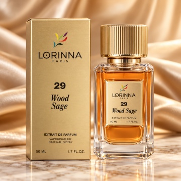 Lorinna Paris Wood Sage – Extract de parfum 50 ml, unisex
