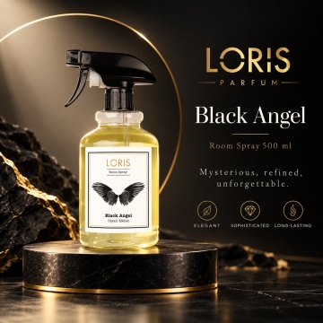 Loris Parfum Room Spray Black Angel 500 ml – Parfum Ambiental pentru Casă - Img 5