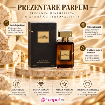 MARHABA Amber Narguille – Parfum EDP 100 ml, unisex - Img 3