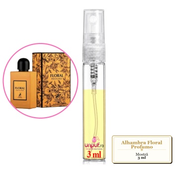 Mostra fiola din Parfumul Alhambra Floral Profumo, decant sticla cu pulverizator - Img 3