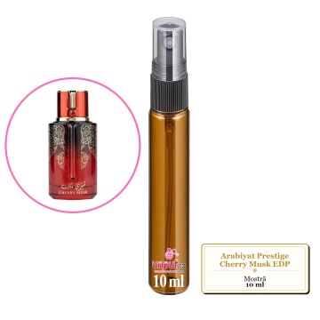 Mostra Fiola Din Parfumul Arabiyat Prestige Cherry Musk Eau De Parfum, Decant Sticla Cu Pulverizator - Img 4