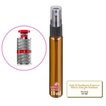 Mostra fiola din Parfumul Ard Al Zaafaran Forever Silver Eau De Parfum, decant sticla cu pulverizator - Img 4