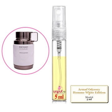 Mostra fiola din Parfumul Armaf Odyssey Homme White Edition, decant sticla cu pulverizator - Img 4