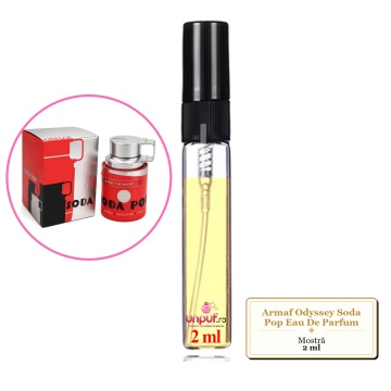 Mostra fiola din Parfumul Armaf Odyssey Soda Pop Eau De Parfum, decant sticla cu pulverizator