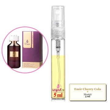 Mostra fiola din Parfumul Emir Cherry Cola, decant sticla cu pulverizator - Img 4
