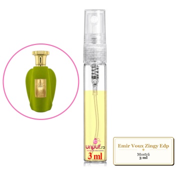 Mostra fiola din Parfumul Emir Voux Zingy Edp, decant sticla cu pulverizator - Img 2