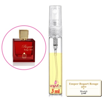 Mostra fiola din Parfumul Emper Bogart Rouge 560, decant sticla cu pulverizator - Img 3