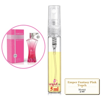 Mostra fiola din Parfumul Emper Fantasy Pink Touch, decant sticla cu pulverizator - Img 4