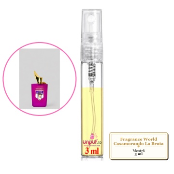 Mostra fiola din Parfumul Fragrance World Casamorando La Bruta, decant sticla cu pulverizator - Img 3