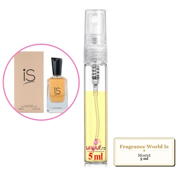 Mostra fiola din Parfumul Fragrance World Is, decant sticla cu pulverizator - Img 4