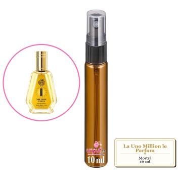 Mostra fiola din Parfumul Fragrance World La Uno Million le Parfum, decant sticla cu pulverizator - Img 4