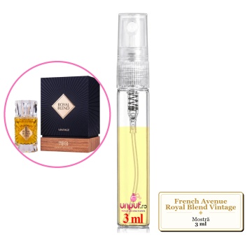 Mostra fiola din Parfumul French Avenue Royal Blend Vintage, decant sticla cu pulverizator - Img 2