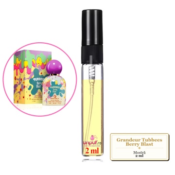 Mostra fiola din Parfumul Grandeur Tubbees Berry Blast, decant sticla cu pulverizator - Img 2