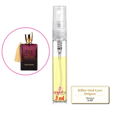 Mostra fiola din Parfumul Killer Oud Lyre Intense, decant sticla cu pulverizator - Img 3