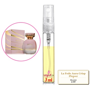 Mostra fiola din Parfumul La Fede Aura Crisp Flower, decant sticla cu pulverizator - Img 3