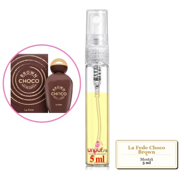 Mostra fiola din Parfumul La Fede Choco Brown, decant sticla cu pulverizator - Img 4