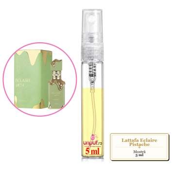 Mostra fiola din Parfumul Lattafa Eclaire Pistache, decant sticla cu pulverizator - Img 4