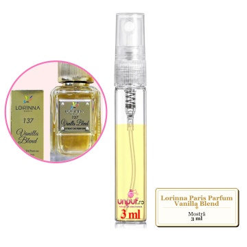 Mostra fiola din Parfumul Lorinna Paris Vanilla Blend, decant sticla cu pulverizator - Img 2