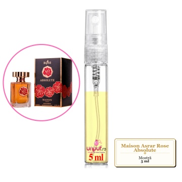 Mostra fiola din Parfumul Maison Asrar Rose Absolute, decant sticla cu pulverizator - Img 4