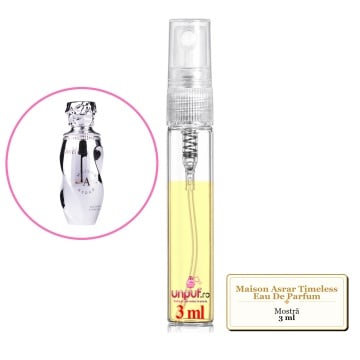 Mostra fiola din Parfumul Maison Asrar Timeless Eau De Parfum, decant sticla cu pulverizator - Img 2