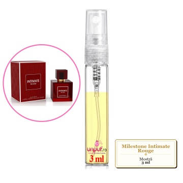 Mostra fiola din Parfumul Milestone Intimate Rouge, decant sticla cu pulverizator - Img 3